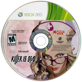 Killer is Dead - Disc (North America) - 1407x1407