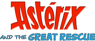 Astérix and the Great Rescue - Clear Logo (World) - 2823x1239