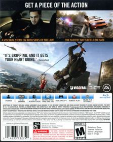 Battlefield Hardline - Box - Back (North America) - 637x800