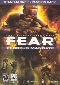 F.E.A.R.: Perseus Mandate - Box - Front (North America) - 564x800