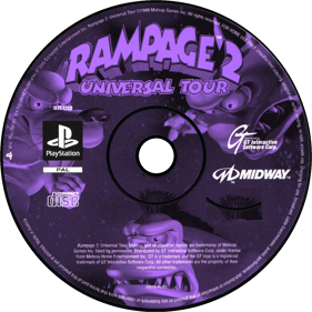 Rampage 2: Universal Tour - Disc (Europe) - 1500x1500