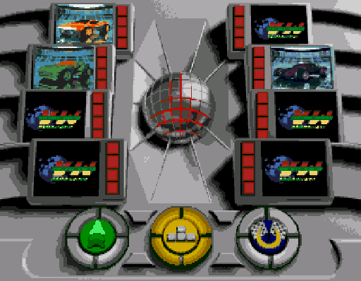 MegaRace - Screenshot - Game Select (North America) - 512x398