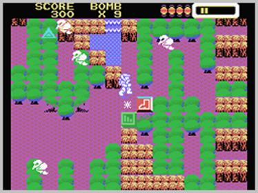 Bomber King - Screenshot - Gameplay (World) - 256x192