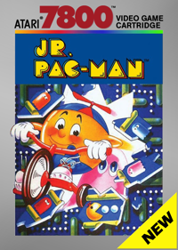 Jr. Pac-Man - Box - Front - Reconstructed (World) - 712x1000