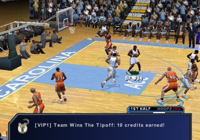 College Hoops 2K6 - Screenshot - Gameplay (North America) - 640x448