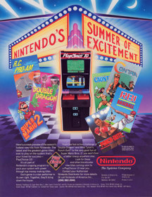Double Dragon (PlayChoice-10) - Advertisement Flyer - Front (World) - 850x1101