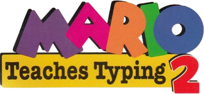 Mario Teaches Typing 2 - Clear Logo (North America) - 479x221