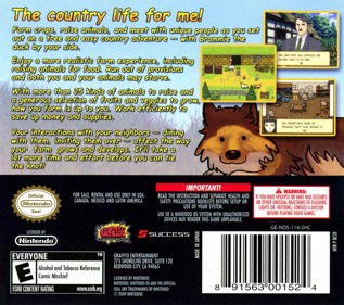 Shepherd's Crossing 2 DS - Box - Back (North America) - 768x680