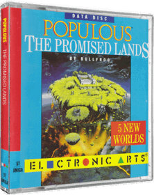 Populous & the Promised Lands - Box - 3D (Europe) - 622x785