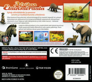 My Animal Centre in Africa - Box - Back (Finland) - 768x680