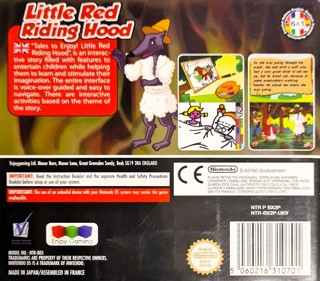 Tales to Enjoy! Little Red Riding Hood - Box - Back (Europe) - 1187x1041