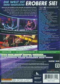 Dance Central 3 - Box - Back (Germany) - 1200x1699