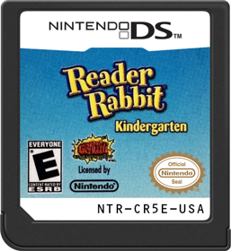 Reader Rabbit: Kindergarten - Cart - Front (North America) - 517x564