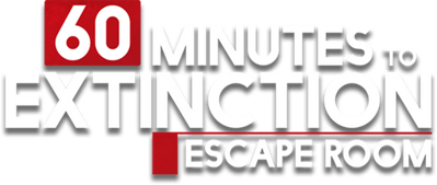 60 Minutes to Extinction: Escape Room - Clear Logo (World) - 512x217