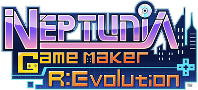 Neptunia Game Maker R:Evolution - Clear Logo (World) - 750x342