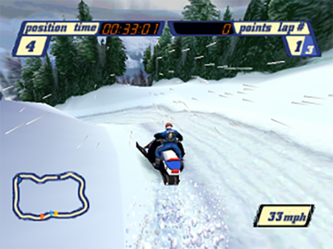 Sled Storm - Screenshot - Gameplay (World) - 640x480