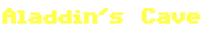 Aladdin's Cave - Clear Logo (World) - 1920x333