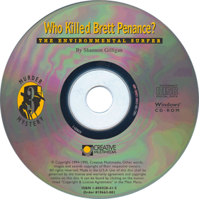 Who Killed Brett Penance?: The Environmental Surfer - Disc (North America) - 764x764