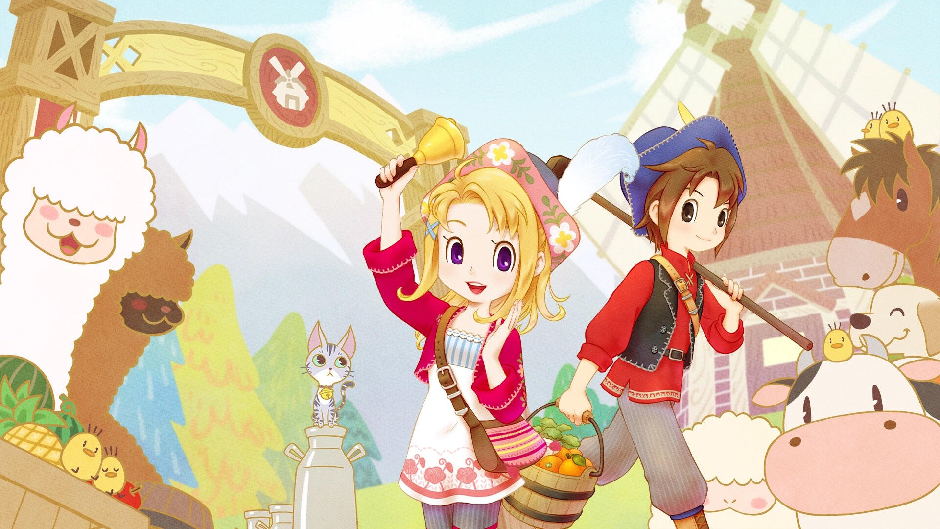 Illustration of Story of Seasons: Grand Bazaar: Nintendo Switch 2 Edition