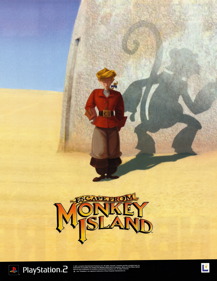 Escape from Monkey Island - Advertisement Flyer - Front (United Kingdom) - 2706x3500