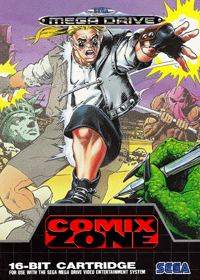 Comix Zone - Fanart - Box - Front (World) - 585x818