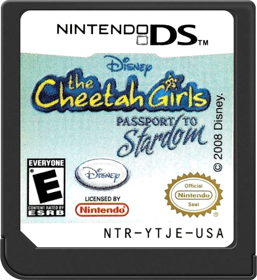 The Cheetah Girls: Passport to Stardom - Cart - Front (North America) - 517x564