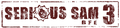 Serious Sam 3: BFE - Clear Logo (null) - 400x95