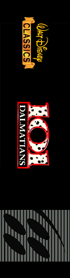 101 Dalmatians - Box - Spine (North America) - 247x981