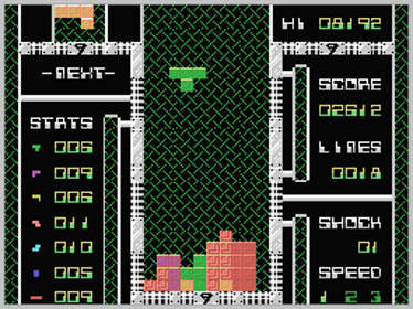 Kralizec Tetris - Screenshot - Gameplay (World) - 256x192