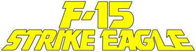 F-15 Strike Eagle - Clear Logo (North America) - 4508x1215