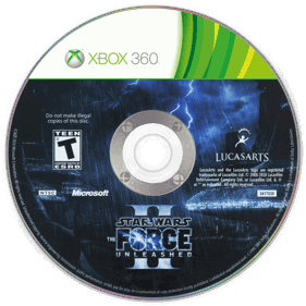 Star Wars: The Force Unleashed II - Disc (North America) - 1440x1440