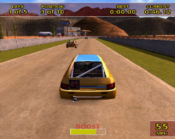 Stock Car Crash - Screenshot - Gameplay (World) - 640x509