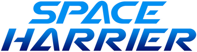 Space Harrier - Clear Logo (Europe) - 2400x641
