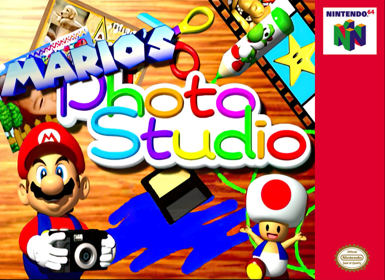 Mario no Photopi - Fanart - Box - Front (North America) - 1000x728