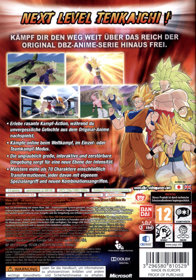 Dragon Ball: Raging Blast - Box - Back (Germany) - 600x857
