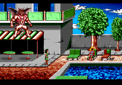 Jim Power in Mutant Planet - Screenshot - Gameplay (Japan) - 320x224