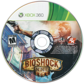 BioShock Infinite - Disc (North America) - 783x783