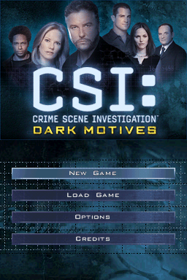 CSI: Dark Motives - Screenshot - Game Title (World) - 256x384