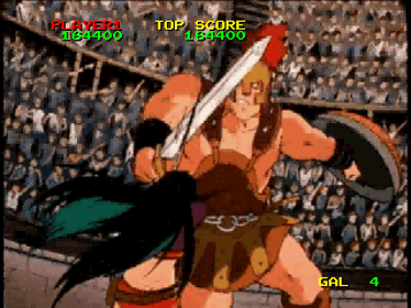 Time Gal & Ninja Hayate - Screenshot - Gameplay (Japan) - 320x240