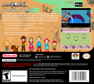 Mother 3 - Fanart - Box - Back (North America) - 1534x1375