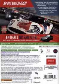 Need for Speed: Rivals - Box - Back (Germany) - 906x1289