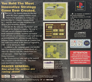 Panzer General - Box - Back (Europe) - 765x680