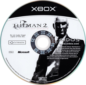 Hitman 2: Silent Assassin - Disc (Germany) - 782x779