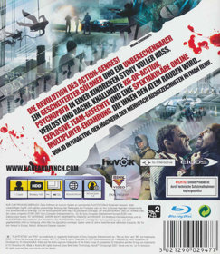 Kane & Lynch: Dead Men - Box - Back (Germany) - 600x692