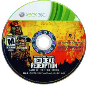 Red Dead Redemption: Game of the Year Edition - Disc (North America) - 800x781