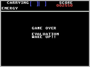 Module Man - Screenshot - Game Over (World) - 256x192