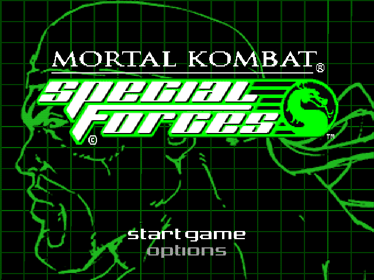 Mortal Kombat: Special Forces - Screenshot - Game Title (World) - 640x480