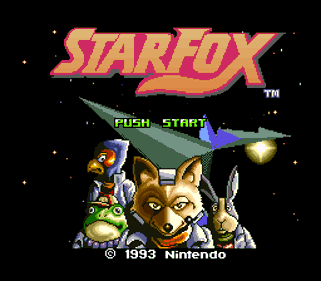 Star Fox - Screenshot - Game Title (North America) - 256x224