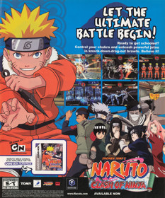 Naruto: Ninja Council - Advertisement Flyer - Front (United States) - 1830x2200