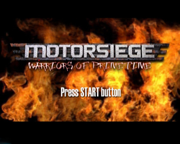 Motorsiege: Warriors of Primetime - Screenshot - Game Title (Europe) - 640x512